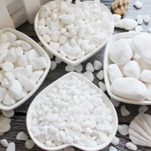 Sỏi trắng quay 2-4cm Sỏi trang trí