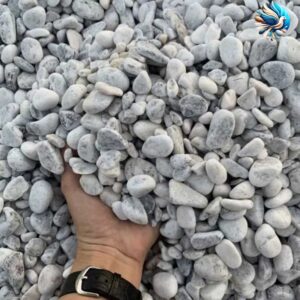 Sỏi quay màu ghi xám