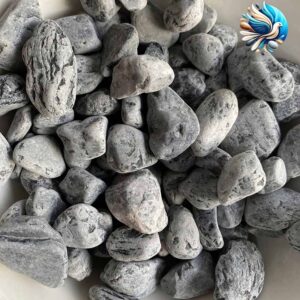 Sỏi đen quay trang trí